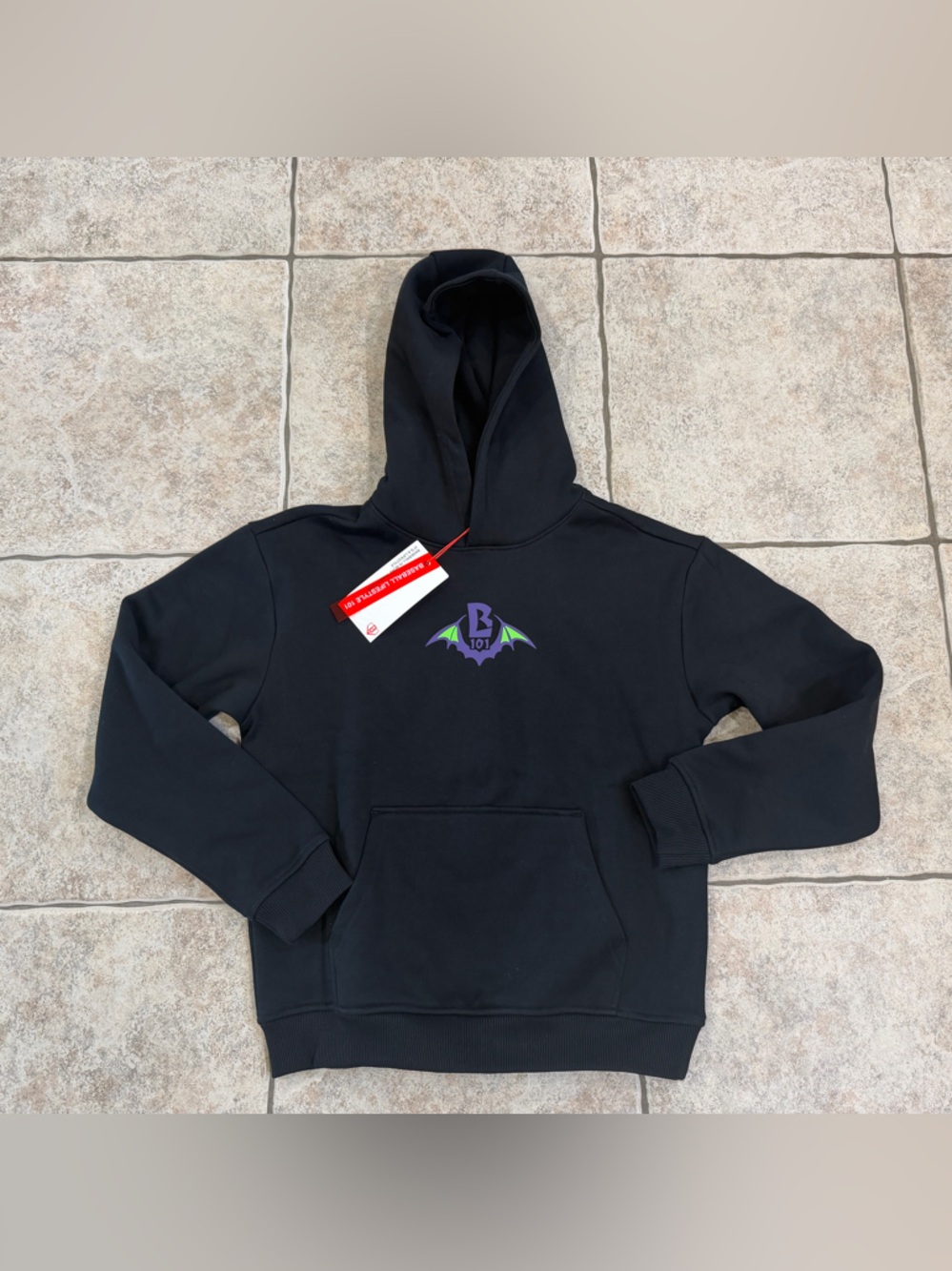 Baseball lifestyle 101 youth spooky szn hoodie - youth medium NWT